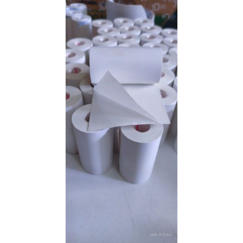 

kertas Termal Sticker Lebar 58mm