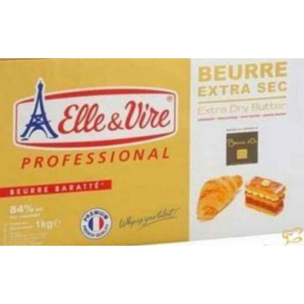 

(BISA COD) BUTTER SHEET ELLE VIRE UNSALTED 84% FREE ONGKIR Kode 369