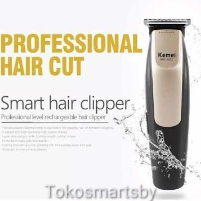 Alat Cukur Rambut 2 in 1 Profesional Kemei KM-3202 Hair Clipper Rechargeable