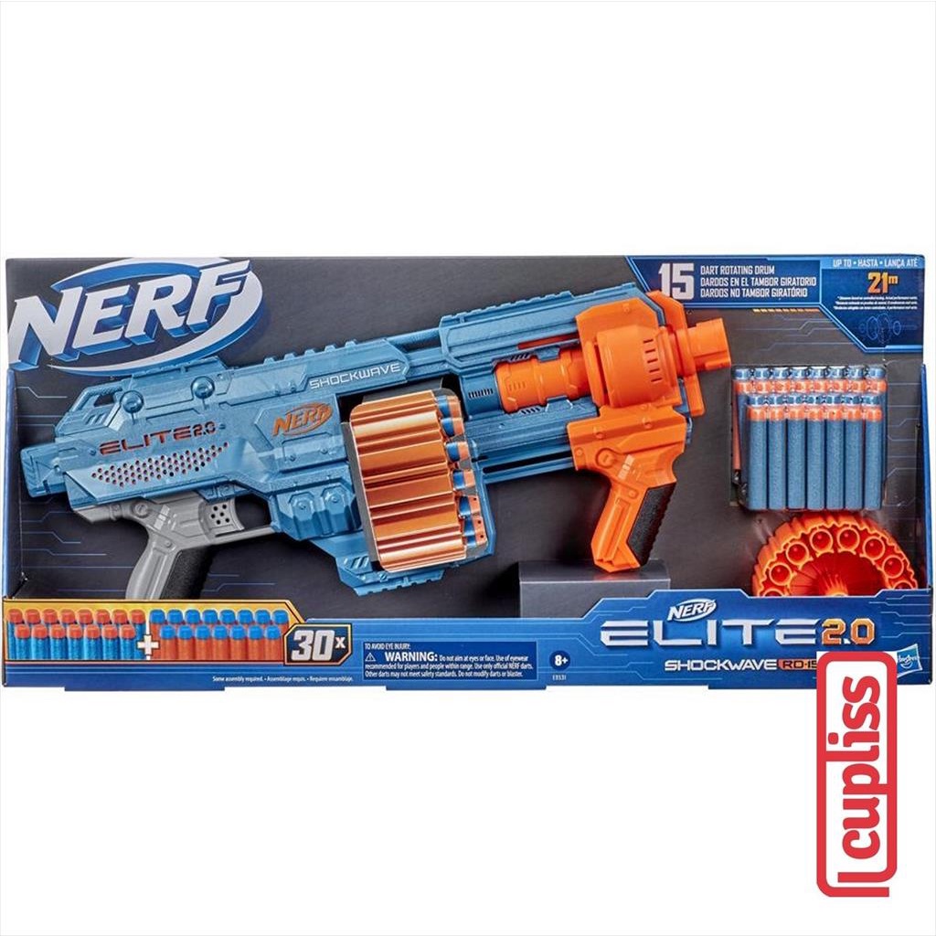 NERF Elite 2.0 Shockwave RD-15 Hasbro E9531