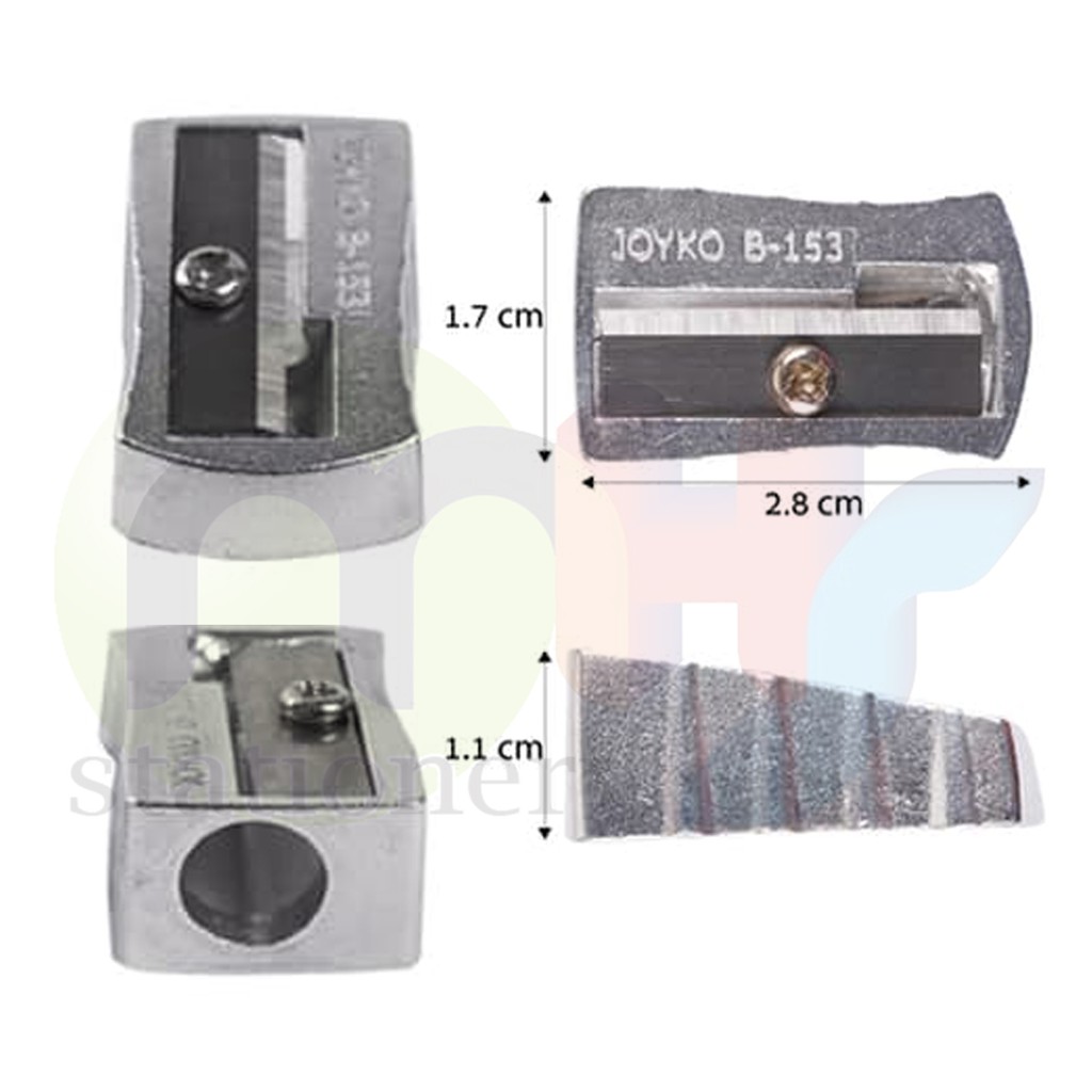 

Sharpener Rautan Serutan Joyko B-153 Aluminium Body