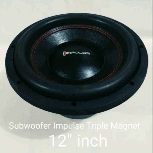 Subwoofer Impulse Triple Magnet 12 inch Double Coil