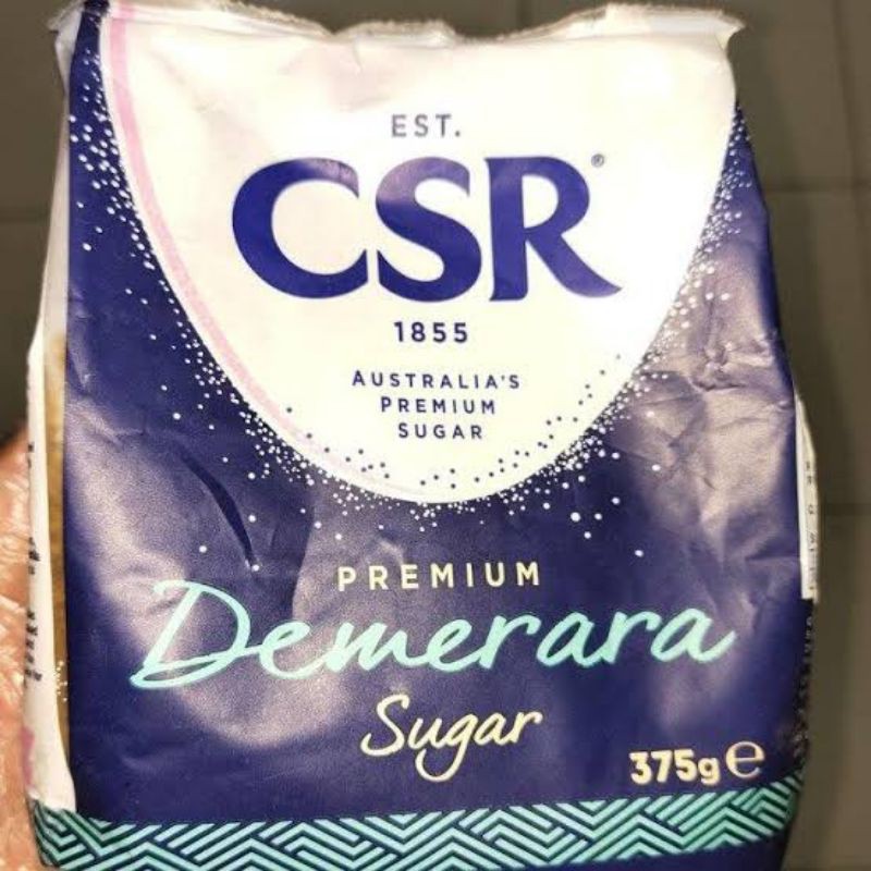 

CSR DEMERARA SUGAR 375GR