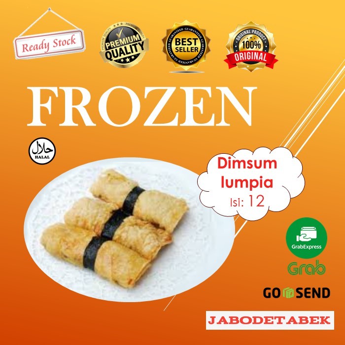 

LUMPIA DIMSUM lunpia udang kulit tahu frozen beku premium