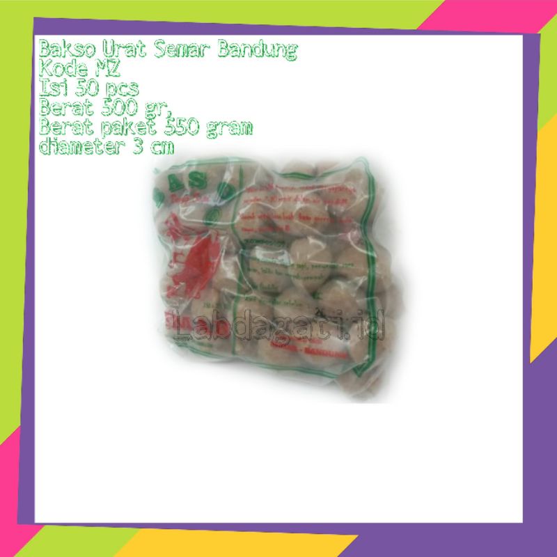

Bakso Daging Sapi Semar Bandung | Bakso Urat Isi 50pcs | Bisa COD