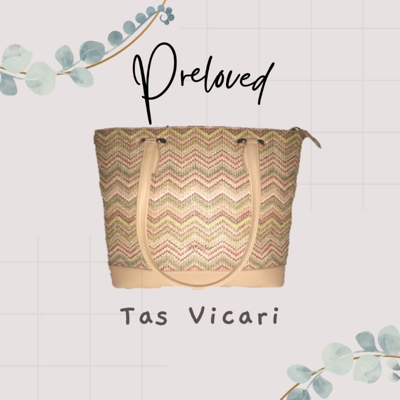 Preloved Tas Vicari / Tas Wanita Premium Murah
