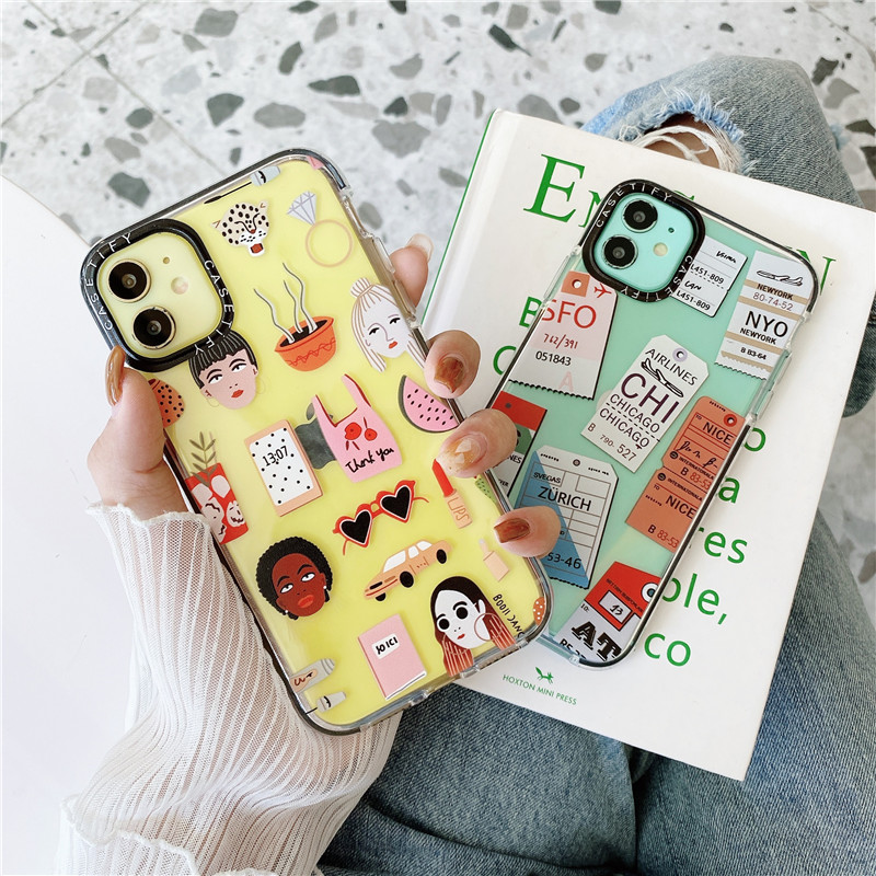 Casing iPhone 12 7 8 Plus 6 6s Plus X XR XS MAX SE iPhone