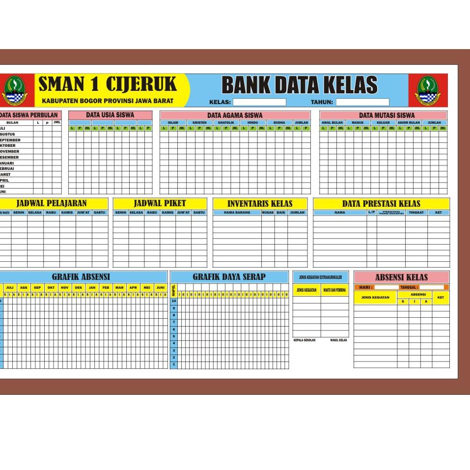 

Lagi Tren.. Papan Data Administrasi Kelas dan Bank Data Kelas Murah