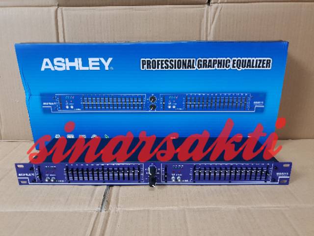 EQUALISER ASHLEY MQX215/MQX 215/MGX215 ( 2 X 15 CHANNEL ) ORIGINAL