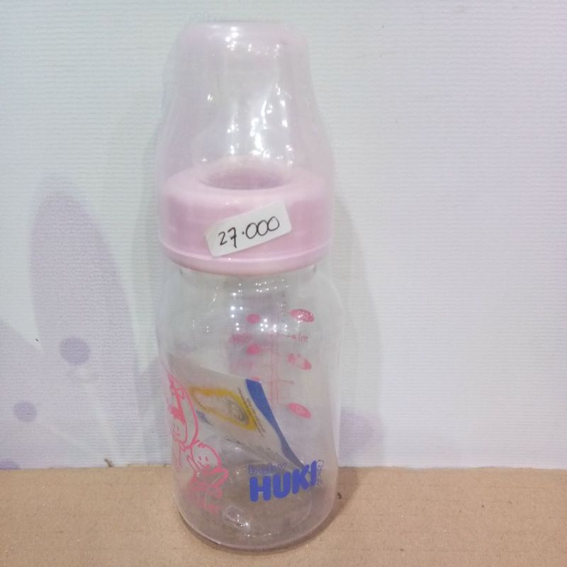 BABY HUKI ROUND BOTTLE ORTHODONTIC NIPPLE 120ML CL0032