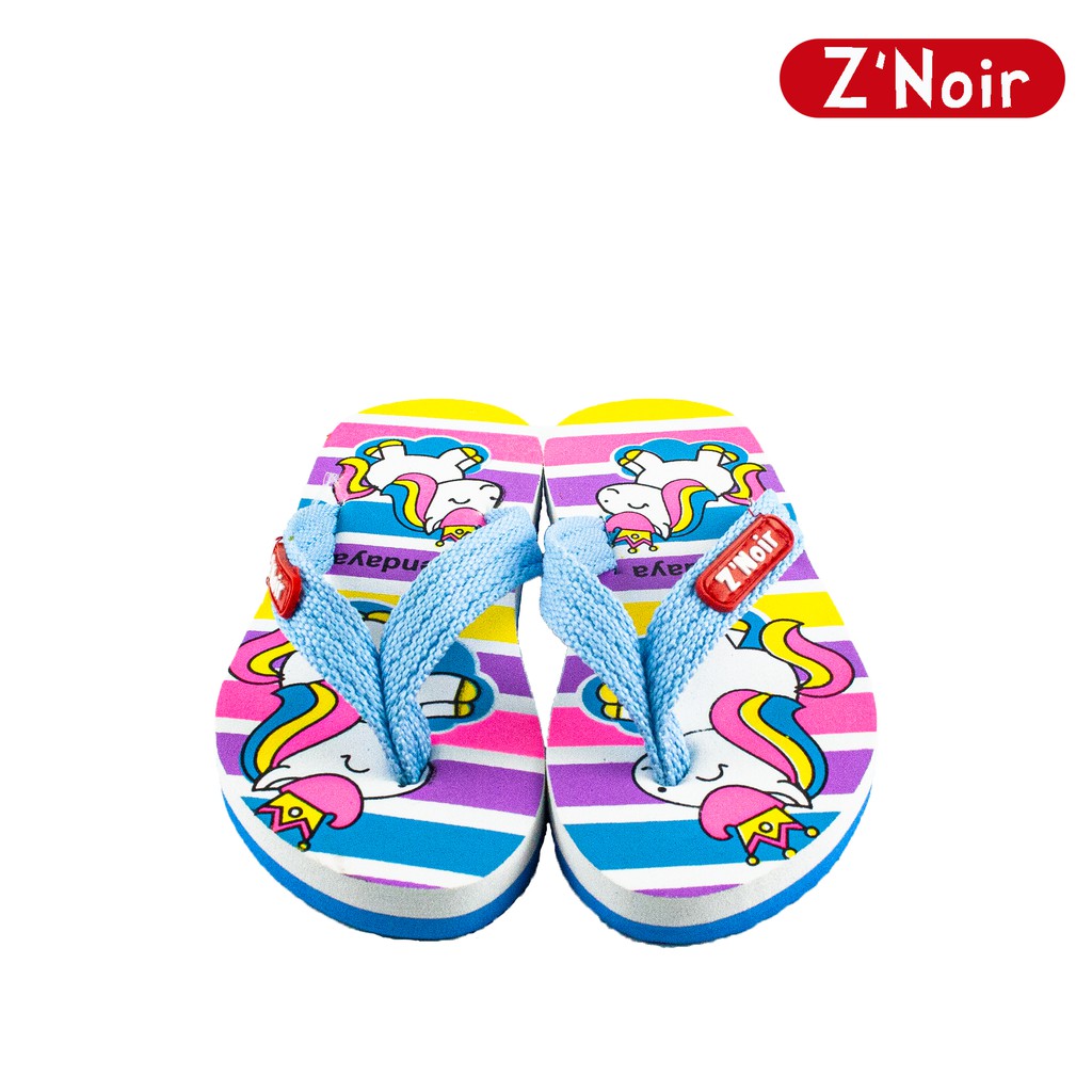 Sandal anak Znoir Teplek / Sandal Teplek Poni Lucu / Sandal Anaka Cewek