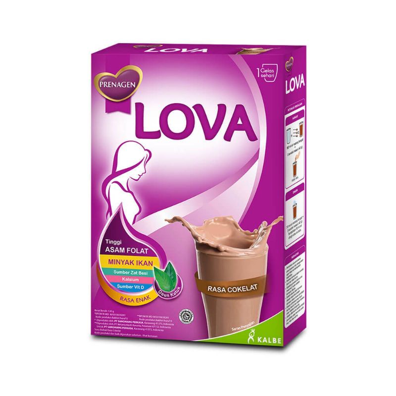 

PRENAGEN LOVA SUSU IBU HAMIL RASA COKELAT 120 GR