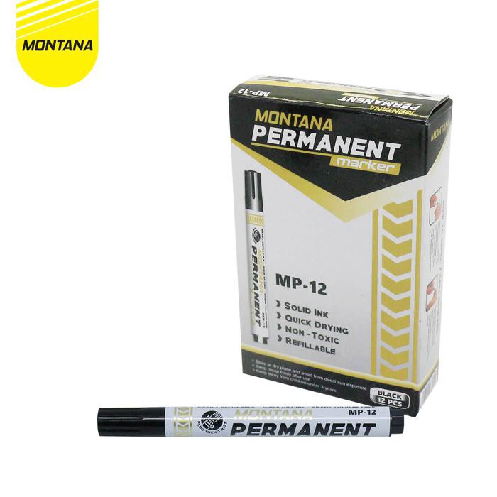 

Spidol Permanent Marker MONTANA (12pc)