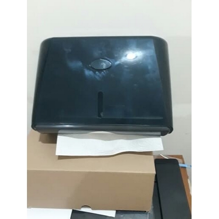 DISPENSER Tissue Box Hitam Transparan