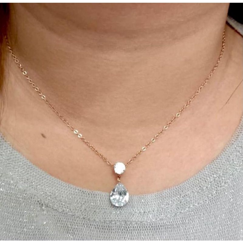 kalung titanium //titanium//kalung//kalung wanita