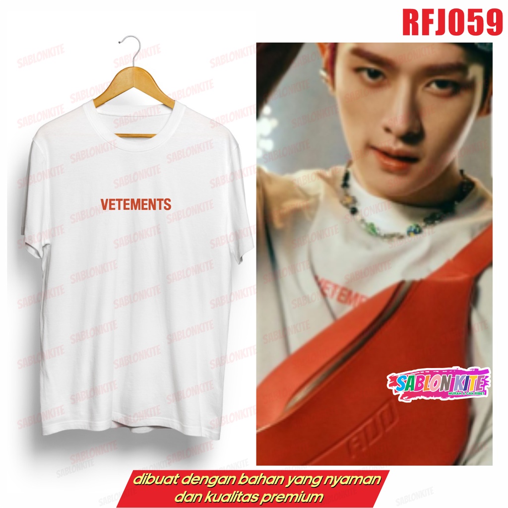 MURAH!!! KAOS STRAYKID LEE KNOW MANIAC VETMENTS RFJ059 COMBED 30S