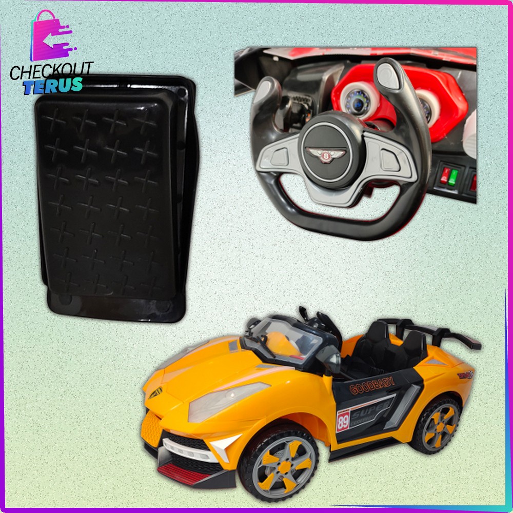 CT M244 Mainan Mobil Aki Ride On Remote Control Sport Super Car Porsche Dengan Musik dan Lampu Mainan Mobil Mobilan Anak