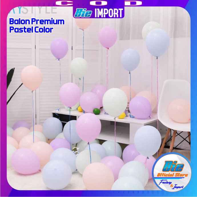 Balon Pastel Color Impor Best Seller