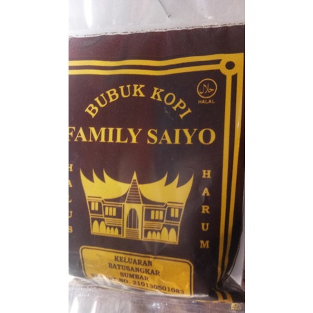 

Bubuk kopi family saiyo
