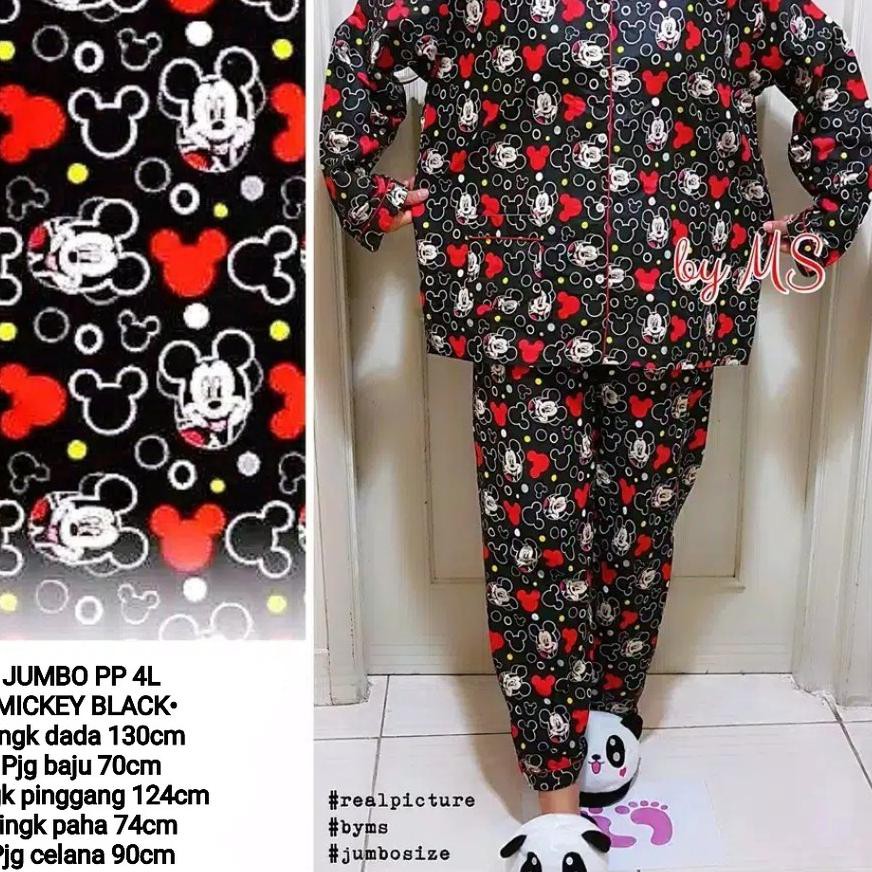  RLN  PIYAMA JUMBO LD 13 4L XXXXL PP KEROPI DORAEMON MINION BLACKCAT LEBAH IBU HAMIL BUSUI ...
