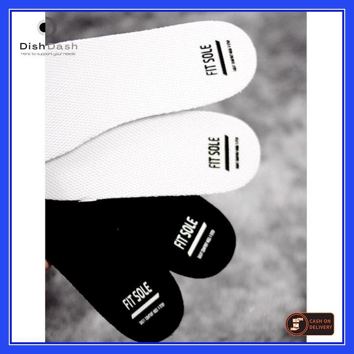 [BAYAR DI TEMPAT] 1 Pasang Alas Kaki Sepatu Insole 4Mm Memory Foam Sol Fitsole Original Nyaman