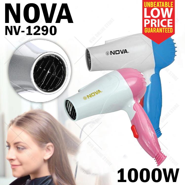 Alat Pengering Rambut Hair Dryer mini Nova - Hedrayer Rambut Mini Portable