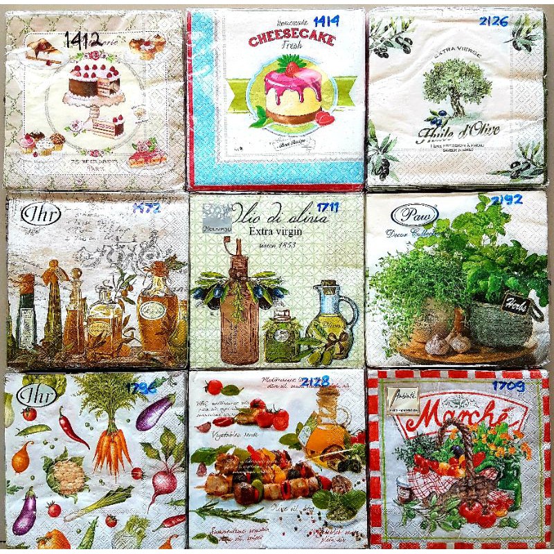 napkin decoupage