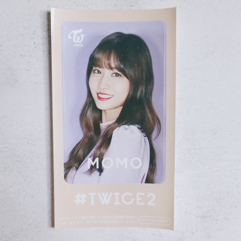 

(READY) TWICE - #TWICE 2 IC CARD STICKER JAPAN
