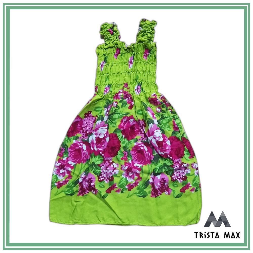 Baju Daster Bali Anak - Dress Anak Tanpa Lengan - Daster Anak Adem - Supplier Daster Anak Murah
