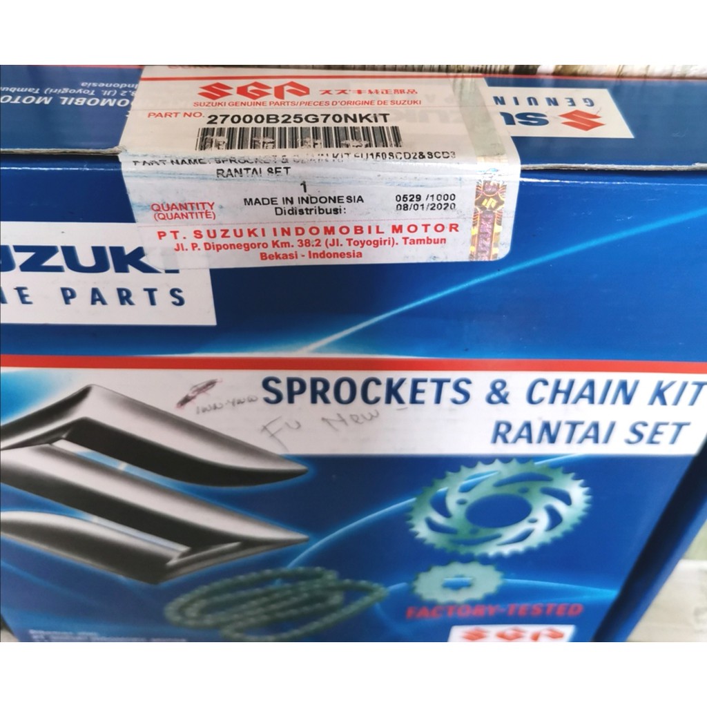 Gir Set NEW SATRIA FU SGP ORISINIL Gear Set SUZUKI