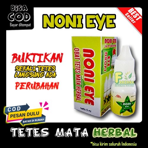 NONI EYE OBAT TETES MATA MINUS KATARAK SILINDER BPOM