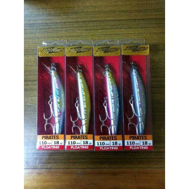 Dijual lure inazuma pirates floatinf 18g 110mm