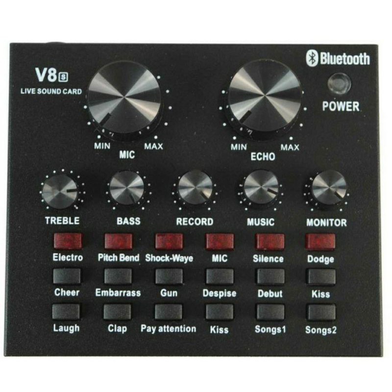 Sound Card TaffStudio V-8s Bluetooth Soundcard TaffStudio V - 8s Ori