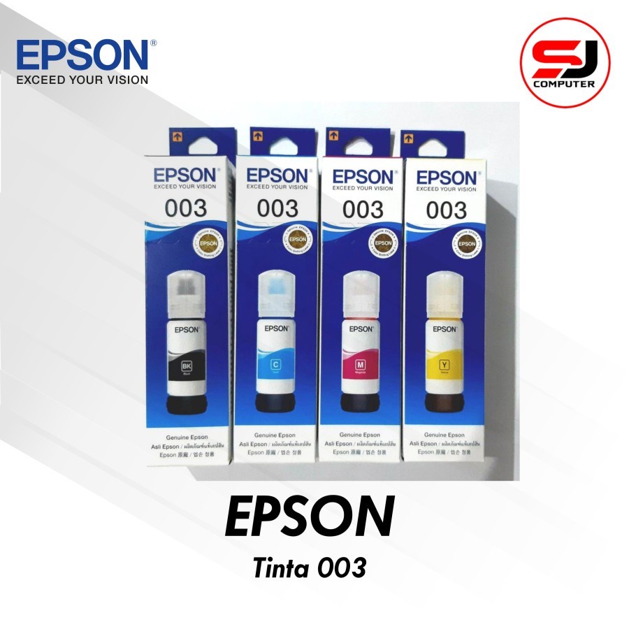 Tinta EPSON 003 ORIGINAL |pinter  Epson L3110 L3150