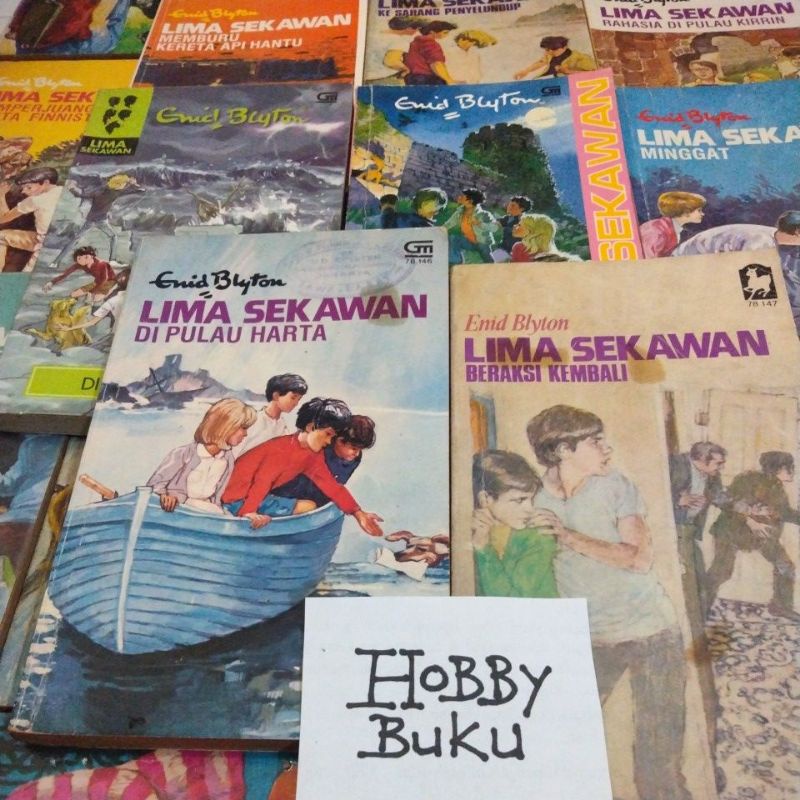 Novel Enid Blyton Lima Sekawan