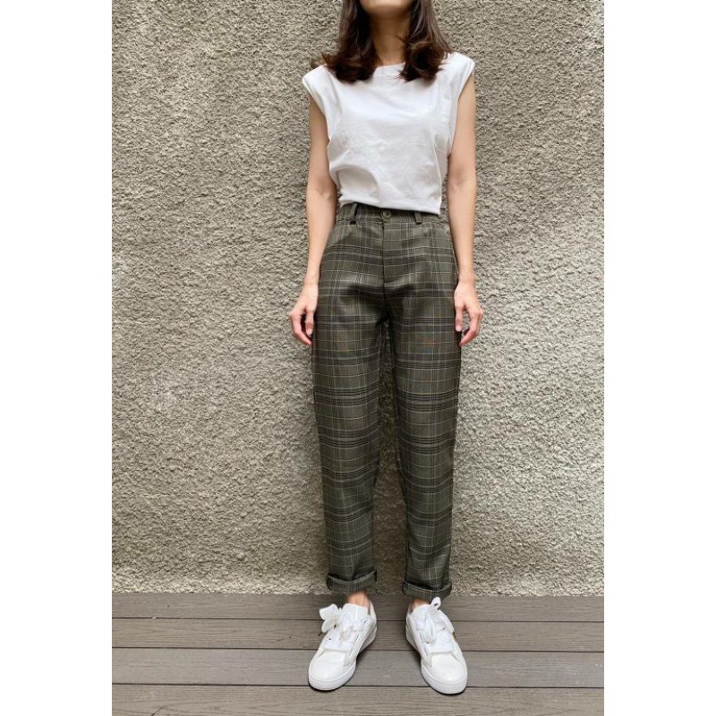 FWR - KYNA CHECKED PANTS BASIC