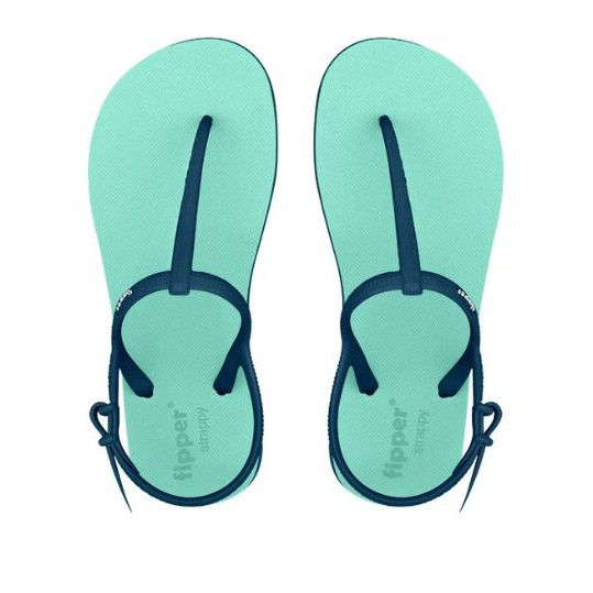 Sandal Fipper Green Schits Blue Snorkel Original