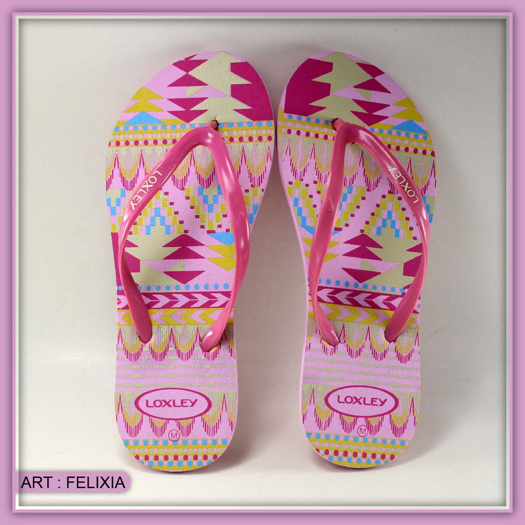Loxley Sandal Jepit Wanita   Felixia - Limited Edition