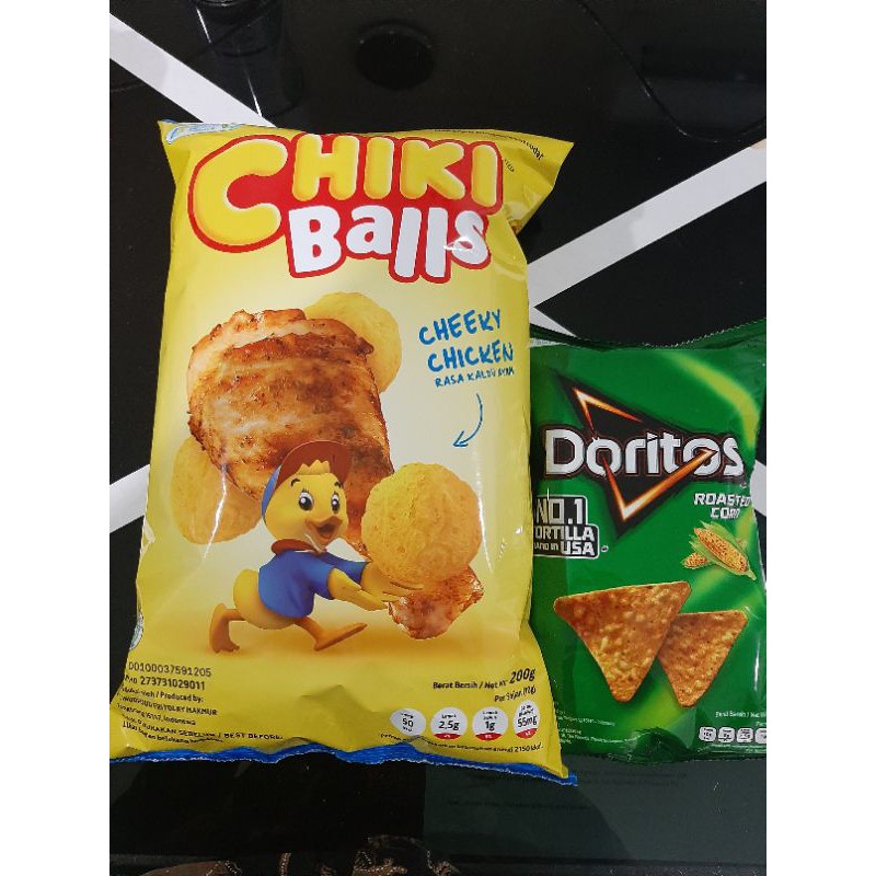 

Free Doritos 55gr pembelian Chiki Ball 200gr