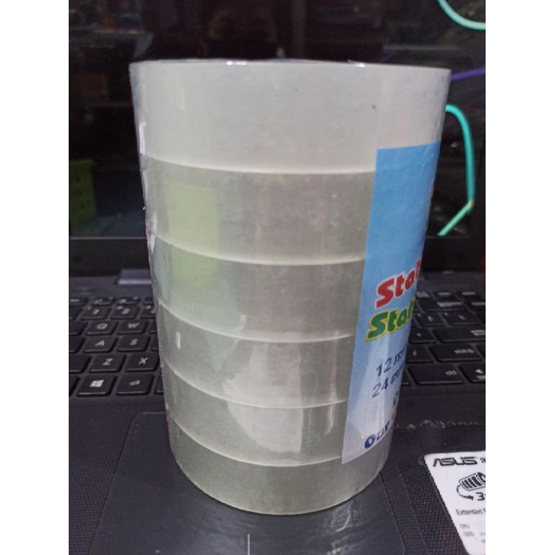 

Isolasi bening 1 inch / Solatip 1 in