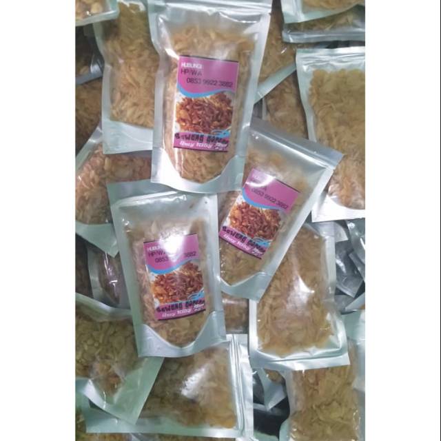

Bawang Goreng Khas Sulawesi Tengah (Palu) 250gr