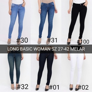 CELANA JEANS WANITA LONG BASIC WOMAN 27-34 -SYSCLOTHIER