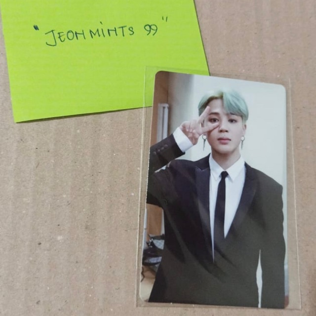 [READY STOCK] Jimin Memories 2018 of DVD Photocard