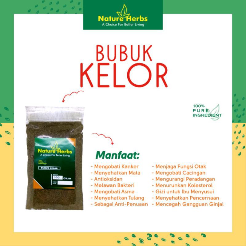

Teh daun kelor murni