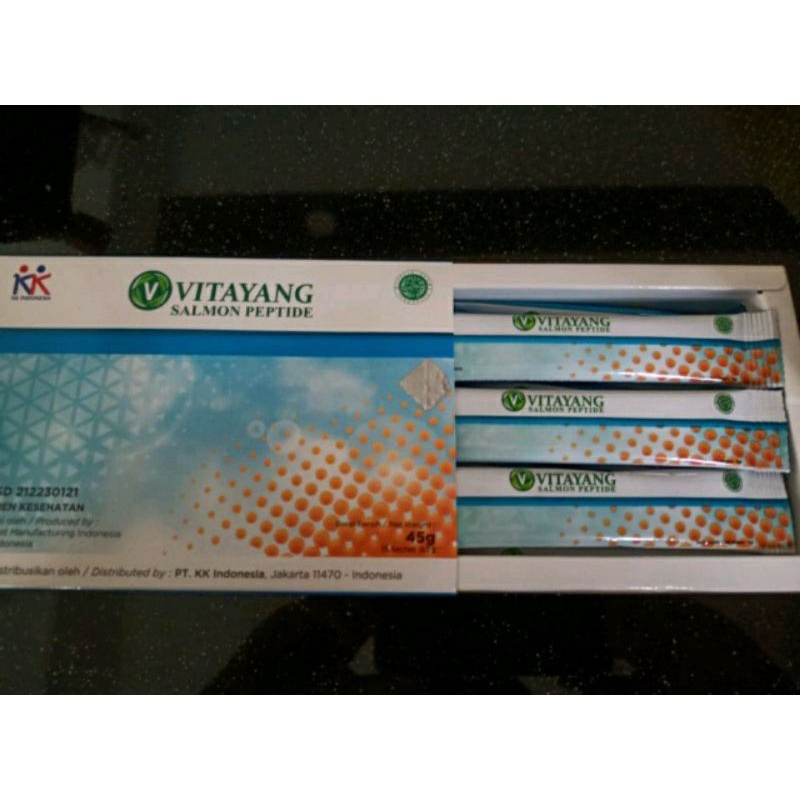 Vitayang Salmon Ovary Peptide(SOP)@15 sachet