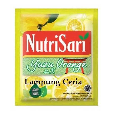 

NUTRISARI MINUMAN SERBUK YUZU ORANGE RENCENG 10 SACHET