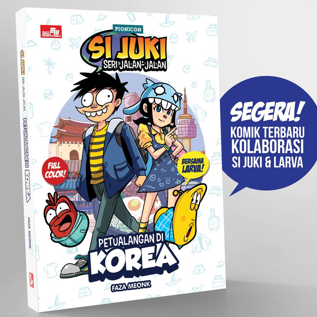 Komik Si Juki Seri Jalan Jalan Petualangan Di Korea Shopee Indonesia