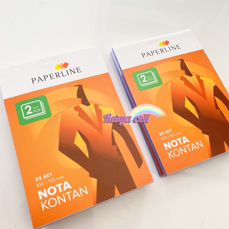 

BUKU NOTA KONTAN PAPERLINE NCR 2 PLY RANGKAP 2