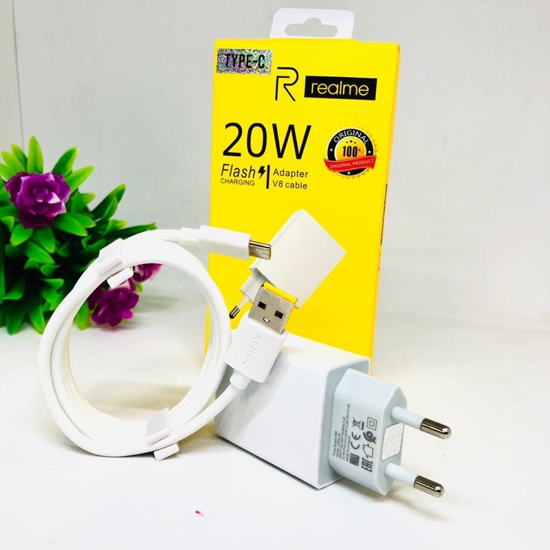 PROMO CHARGER REALME C2 20W ORI MICRO/ TYPE C