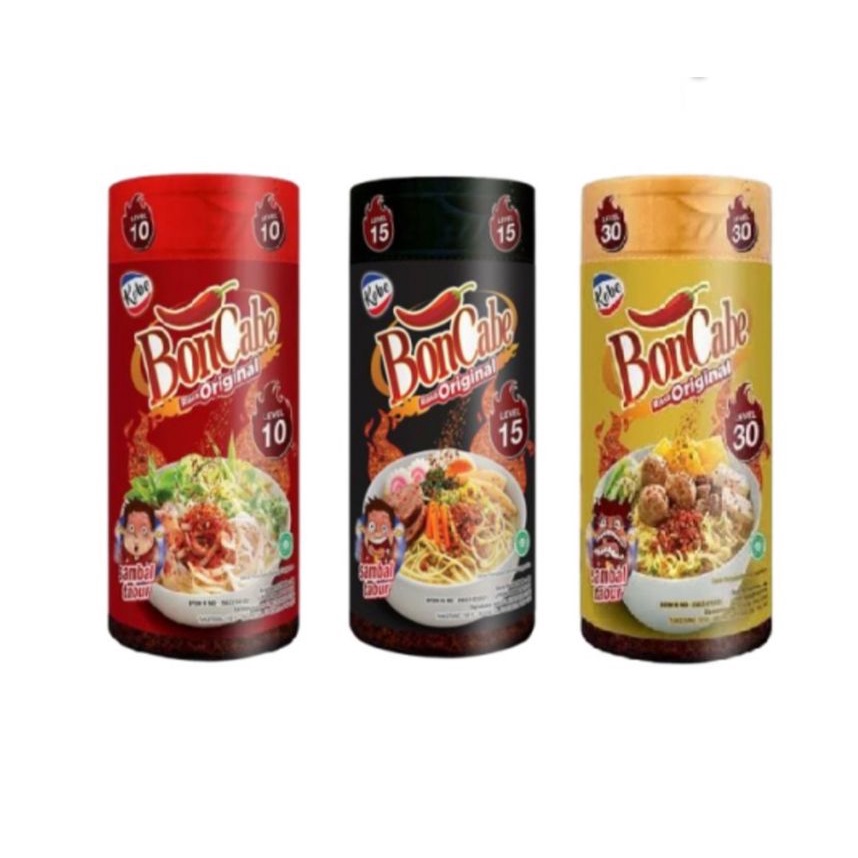 

Kobe Boncabe Level 10,15,30 Original Botol 40 gr